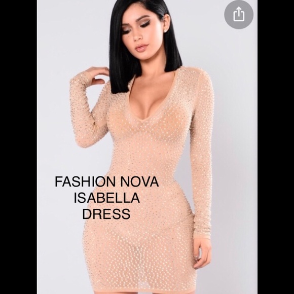 isabella dress fashion nova